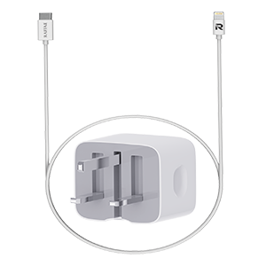 RAFFAE GAN POWER ADAPTOR WITH CABLE C-L 35W R-301