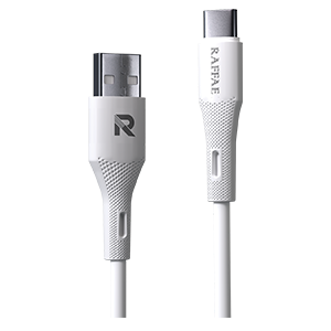 RAFFAE WHITE CABLES 25W USBA-C R-130